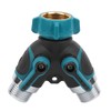 2 Way Y Hose Connector for Garden Water Pipe Splitter