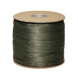 DeepRoot ArborTie Tree Straps for Staking and Guying, Flexible Tree Support Straps, Versatile Tree Rope, Tree Ties For Street Trees, Orchards, and Landscape Trees, 500’ Roll, Olive (AT 5G)