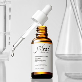 Alra Anti-Aging&Glowing Up Face Serum Set - Vegan, 2 in 1 Skin Care Kit for Women Gifts, Even Skin Tone, Glass Glow - Acne, Smooth - Specification: 30ML VITAMIN-C SERUM