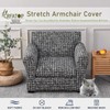 CRFATOP 2 Piece Chair Covers Stretch Sofa Covers Couch Slipcovers