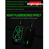 ontto luminous car key fob cover fit for Dodge RAM