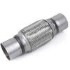 2.5" x 6" Exhaust Flex Pipe Stainless Steel 10" Corrugated