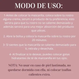 Mascarilla Termica Con Carbon Activado Hidrata Y Nutre Osito                                                                                          