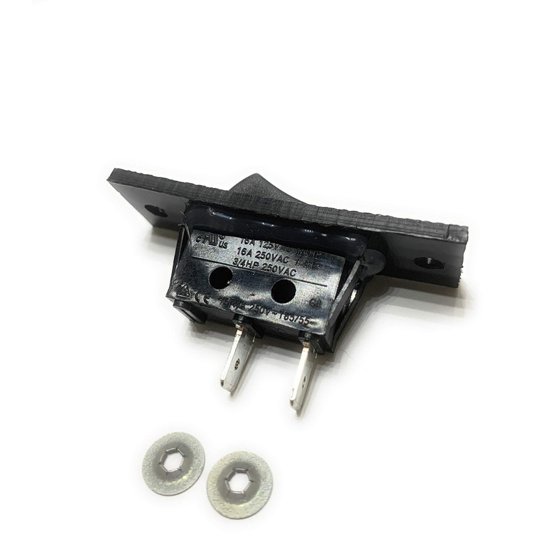 12001130 Replacement Black Fan Rocker Switch Compatible With Whirlpool Jenn-Air