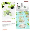 CIYODO 150Pcs Transparent Humidity Domes for Hydroponic Growing Plant Protectors