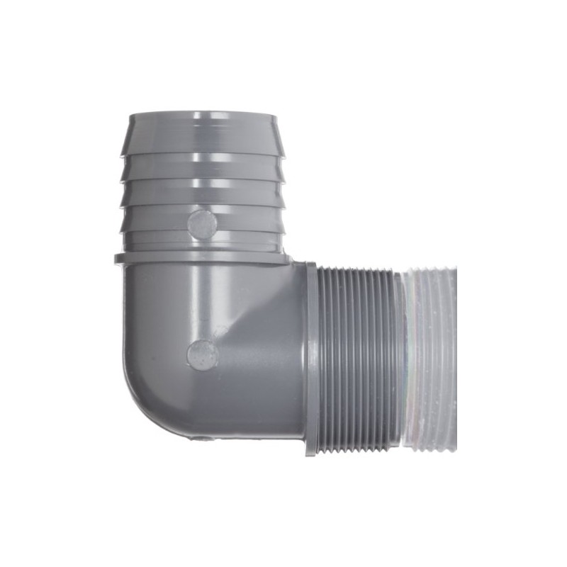 Spears 1413 Series PVC Tube Fitting, 90 Degree Elbow, Schedule
