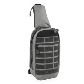 Highland Tactical Expo Sling Bag, Charcoal/Black, Charcoal/Black