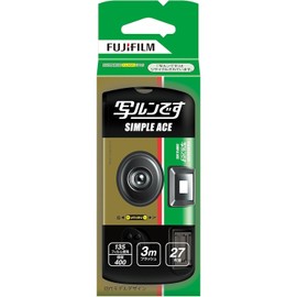 Fuji Film Camera QuickSnap Disposable Camera 400 One-Time-Use 27shoot 32mm Film Camera Japan Limited Model & SOLOFIS Cleaner (1 Pack)