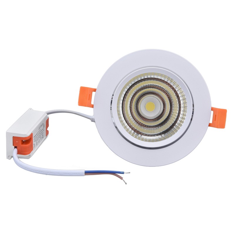 LED Embedded Spotlights Stable Light Low Noise Dustproof Easy to