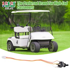 10L0L Golf Cart Run/Tow Switch with Connecting Wires Fits for EZGO Electric TXT, DCS and PDS 1994-Up Replaces Parts 73125-G01/633114