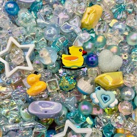 Acrylic Beads Mix(16mm)-Beading making-Bead Assortmens-DIY:_Rubber Duck_650ml