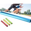hnjzx Aluminum Baton Relay Baton, Colors 1 Pairs