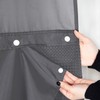 eachope 1 Pack Fabric Snap-in Shower Curtain Liner Replacement,Compatible with