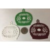 Craft-N-Shed,Handmade ORNAMENTAL BIRDHOUSE Die-Cuts (6pc)Approx.2-