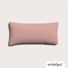 schlafgut Knitted Jersey Cushion Cover 40 x 80 cm Purple
