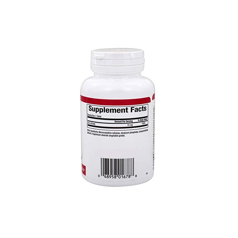 Natural Factors - Zinc Citrate 15mg, Support for Healthy Skin