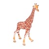 3pcs Giraffe Figurines Simulation Innovative Educational Giraffe Family Action Figure