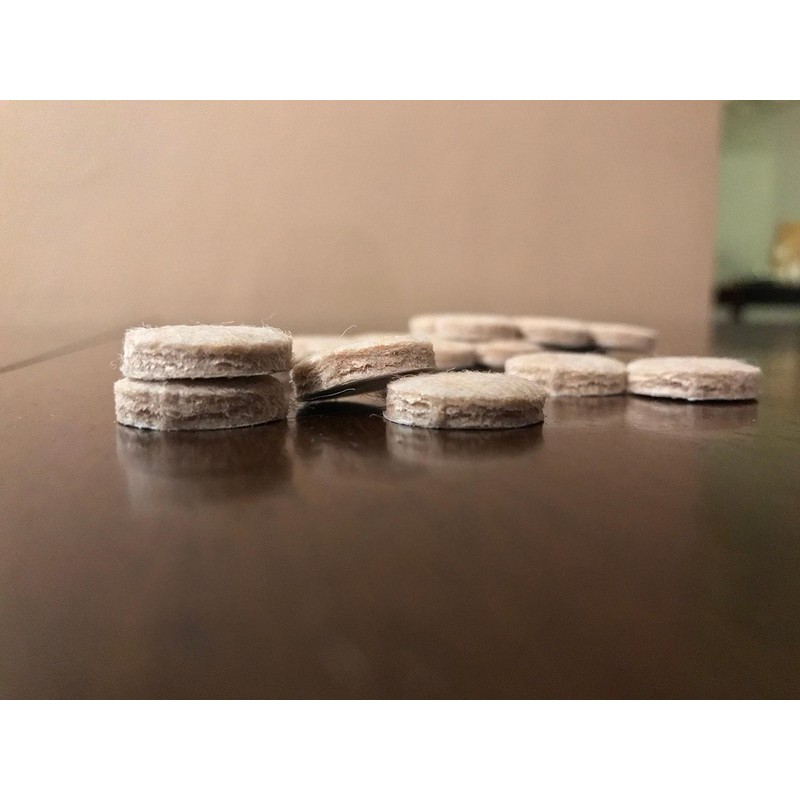 Felt So Good 8801E Self Adhesive Felt Furniture Pads, 1",