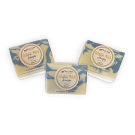 Goat Milk Soap for Sensitive Skin, 3 Pack, Nourishes & Soothes with Natural Oils (Eucalyptus & Spearmint)