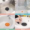 Gotega Drain Strainers, Hair Catcher Shower Drain Covers Protector, Flexible