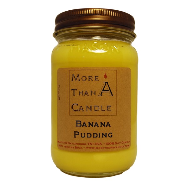 More Than A Candle - 16 oz Mason Jar Soy