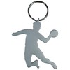 Munkees keyring handballer I handball pendant integrated bottle opener, silver