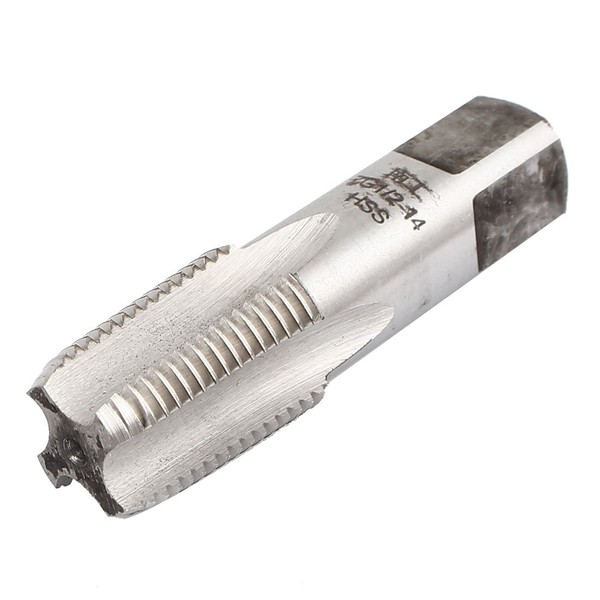 Sourcingmap ZG1/2-14 55 Degree Taper Pipe Thread 4 Flutes HSS