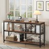 Nosepen Narrow Console Table, 55.1" Extra Long Entryway Sofa Table