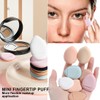 Pack of 20 Finger Powder Puff, Mini Sponges Powder Puff