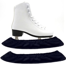 Spacmirrors 1 Pair Ice Skate Blade Covers Skate Blade Protector Guards for Ice Skates, Hockey Skates, Figure Skates Soak Cover with Cut-Resistance Bottom