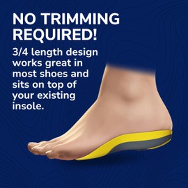 Dr. Scholl's Custom Fit Orthotics 120, Yellow