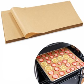 HAPYHOOM 300 PCS Parchment Sheets Compatible with Harvest Right Freeze Dryer, Small/Medium/Large, Non-Stick Baking Liner, One-Off Parchment Paper (Small - 13.3" x 7")