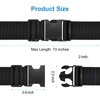 4 Pack Luggage Straps for Suitcases TSA Approved, Travel Belt,