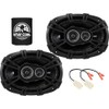 KICKER Speakers 6x9 inch for Dodge Charger 2011-2023 Upgrade Kit