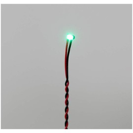 Haikyu Parts LEDS-GRN One-Touch LED Series 2, Pre-wired Ultra Small LED Lamp, Green, Pack of 2, Plastic Model Parts