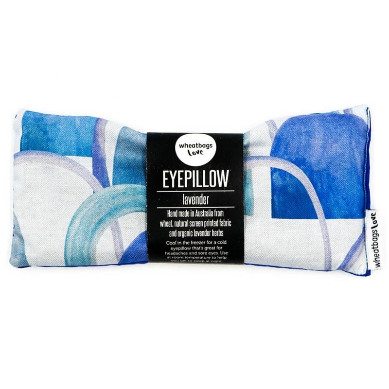 Wheatbags Love Lavender Eye Pillow, Blue Cockatoo