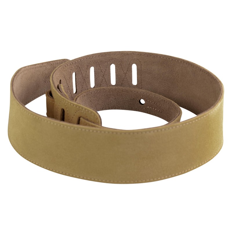 Levy's Leathers MS26-TAN 2.5-inch Suede-Leather Strap,Tan