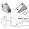 DC12V 12 Inch Stroke Electric Linear Motion Actuator with Momentery