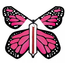 Butterflyers! Pink Monarch Flying Butterfly (10 Pack)