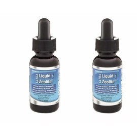 2 Extra-Strength Liquified Zeolite Liquid Natural Detox for PURE Mind and Body