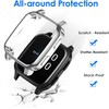 Flesh Leaf Compatible with Garmin Venu Sq Screen Protector Case,