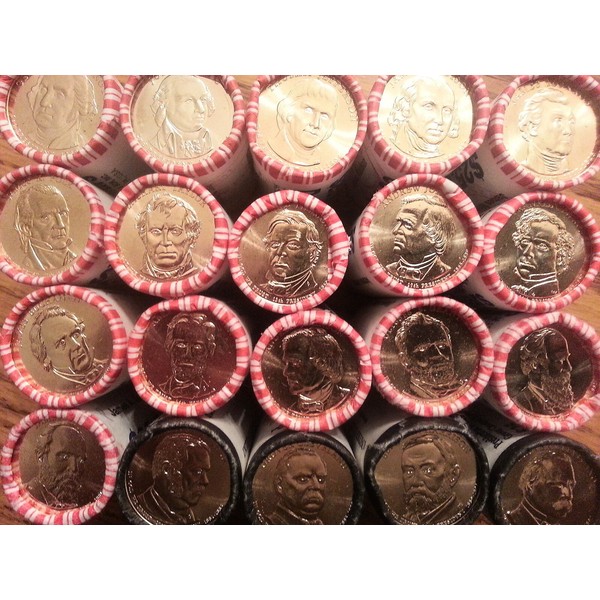 2012 2013 2014 2015 2016 2020 P PRESIDENTIAL DOLLARS -