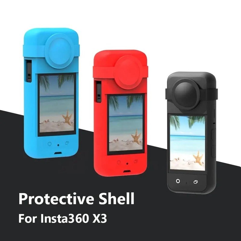 REFLEX CAMERA Silicone Protective Case for Insta360 X3 – Shockproof