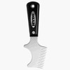 HYDE TOOLS 45960 Black/Silver Brush Comb, Original Version, 1