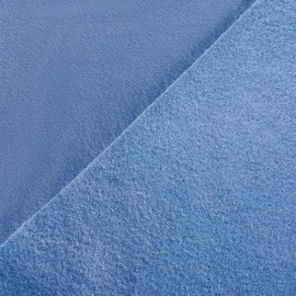 CRS Fur Fabrics Fabric Squares 10 Pack – 10"x10" (25x25cm) – Light Blue Wool Blend – Soft Craft Felt for Sewing, DIY Projects