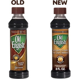 Old English 75144 Scratch Cover For Dark Woods, 8oz Bottle, Wood Polish