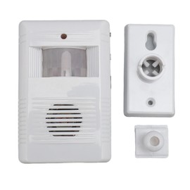 Wireless Motion Sensor Doorbell Infrared Motion Activated Welcome Doorbell Alarm for Home Office Shop Warehouse Garage