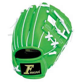 SAKURAI Falcon Toddler Gloves FG-1008 Green for Toddlers and Elementary School First Grades 100-120cm