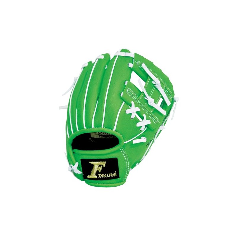 SAKURAI Falcon Toddler Gloves FG-1008 Green for Toddlers and Elementary