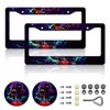 Anime License Plate Frames，Anime Car Accessories for Women and Men